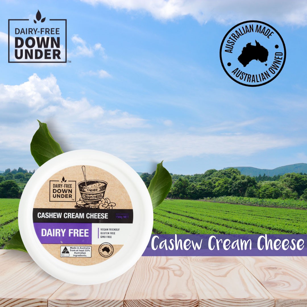 Cashew Cream Cheese Dairy Free Down Under