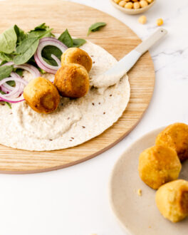 Cashew Cream Falafels