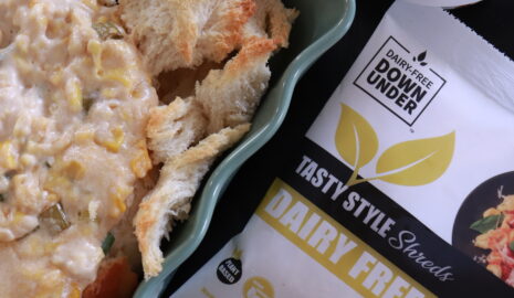 DAIRY FREE CHEESY COB LOAF