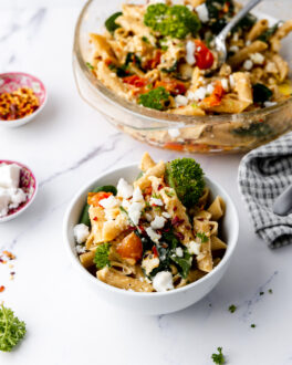 Spicy Baked Feta Pasta