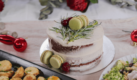 Gingerbread Chirstmas cake
